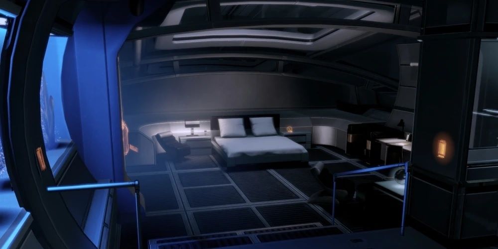 normandy sr2 captains quarters mass effect