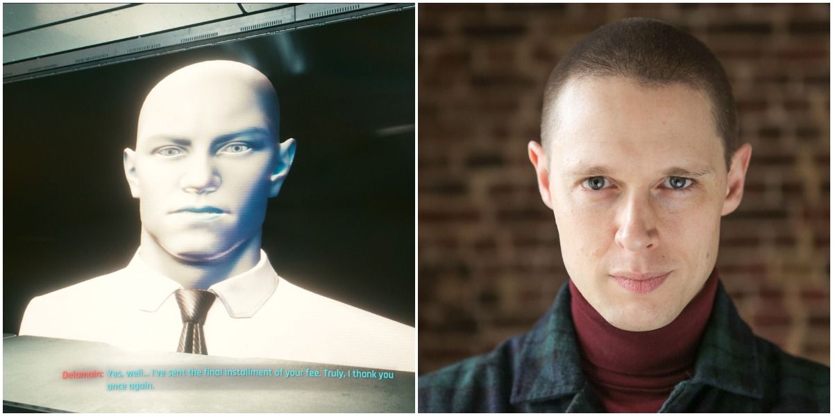 Delamain and Samuel Barnett side by side