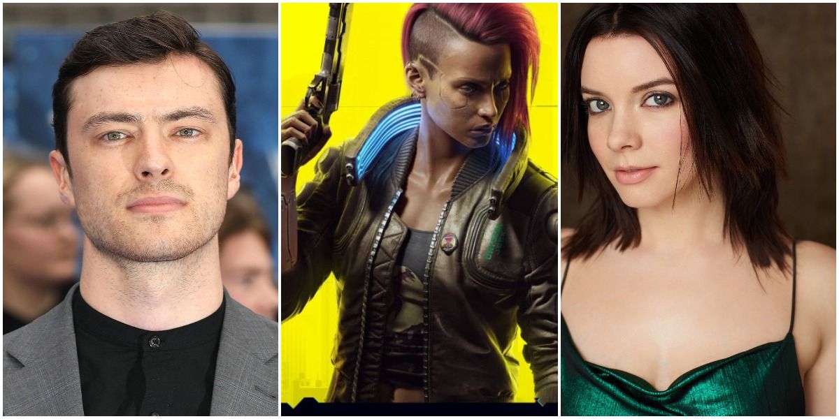 Cherami Leigh And Gavin Drea voice actors for Cyberpunk