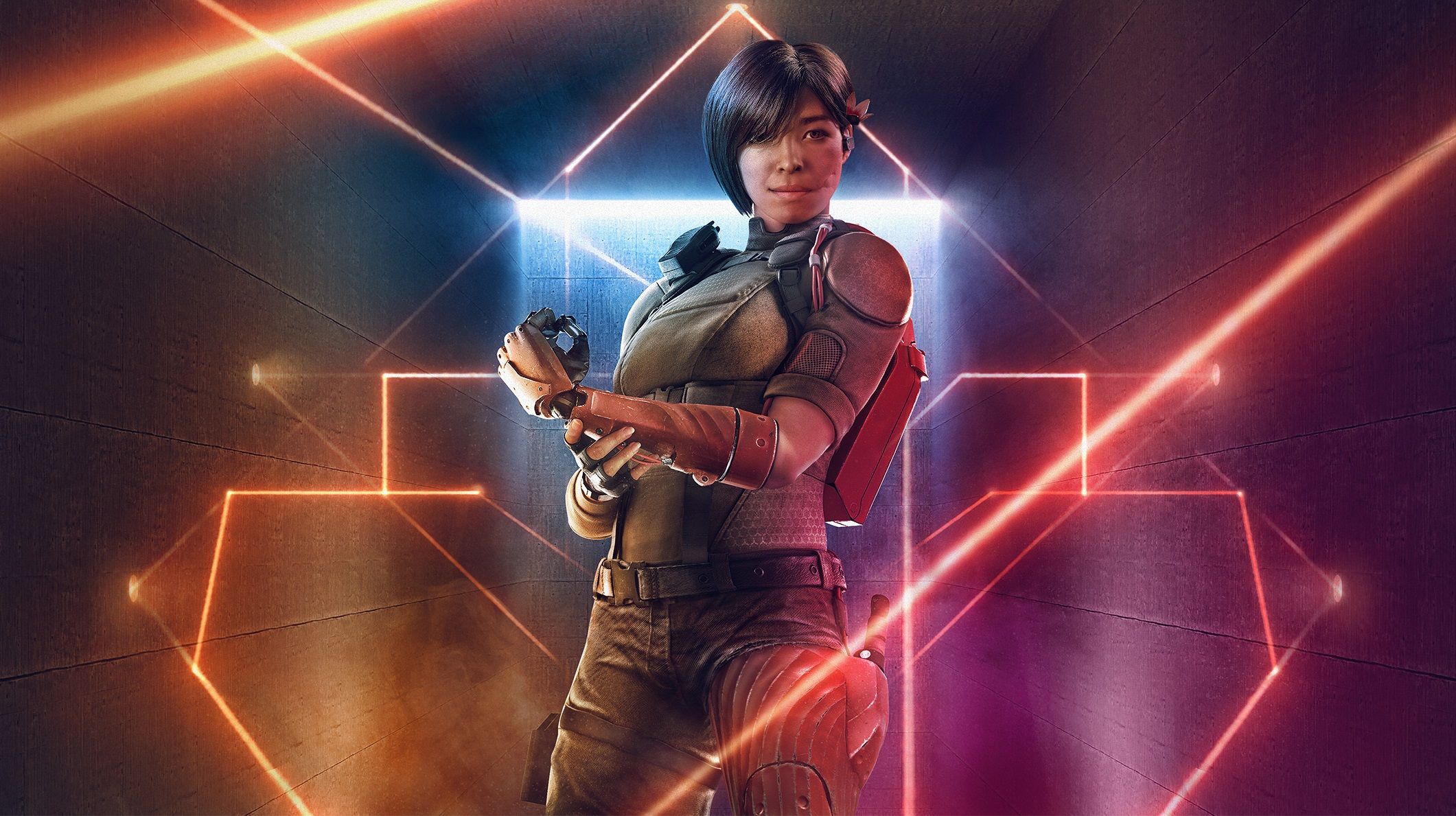 Rainbow Six Siege Aruni Neon Dawn Lasers