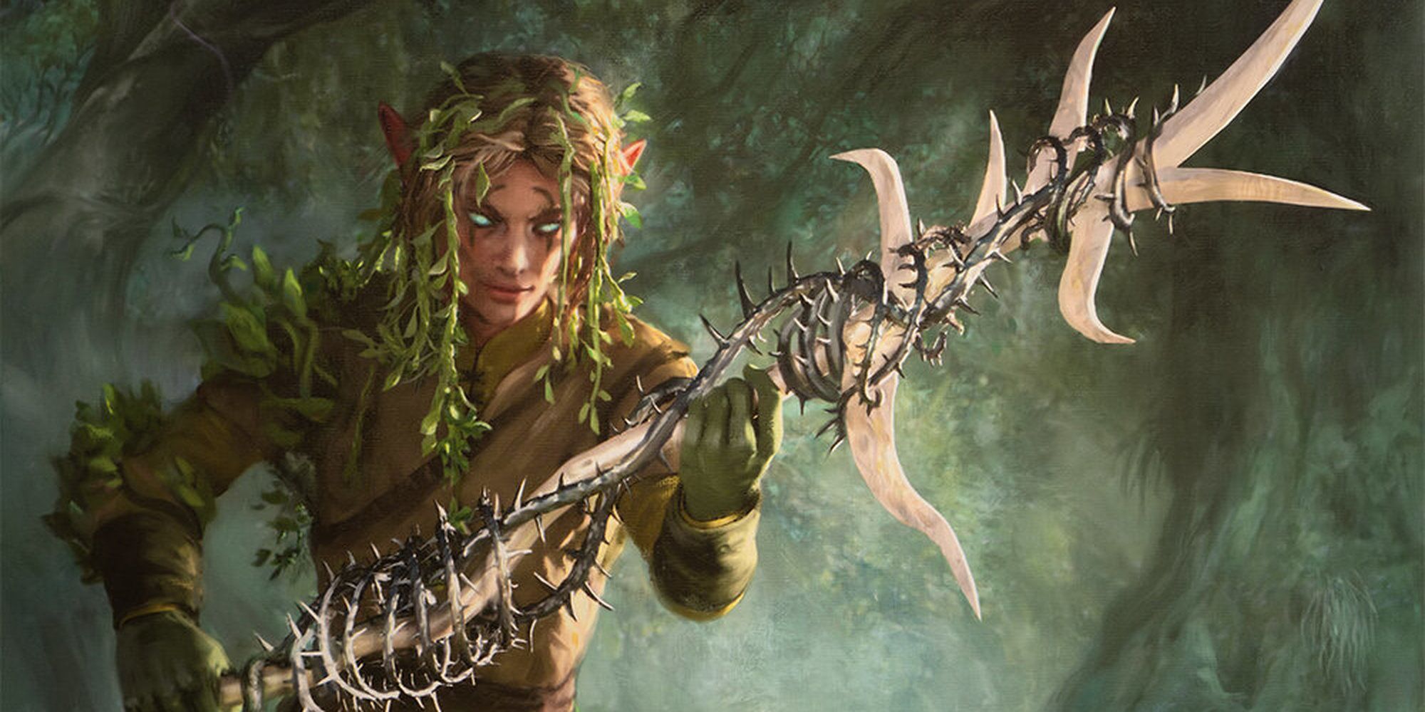 rosethorn halberd art