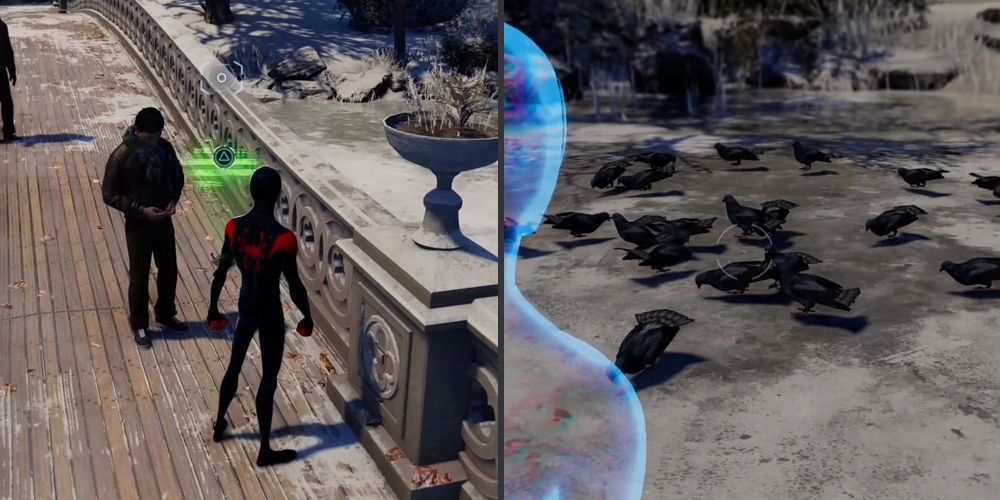 Sound Sample #2 - Central Park (Flock Of Pigeons) in Spider-Man: Miles Morales