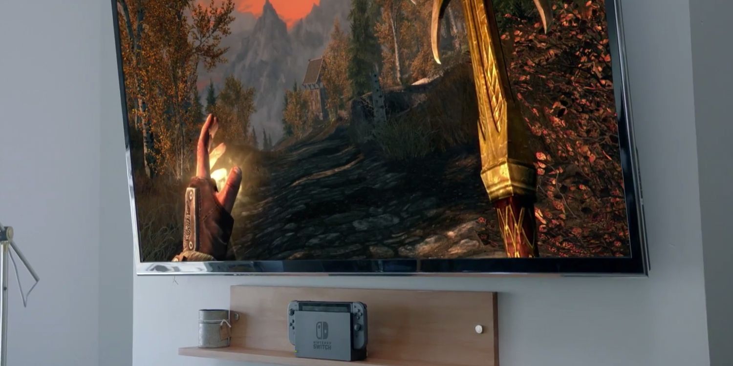 Nintendo Switch and television
