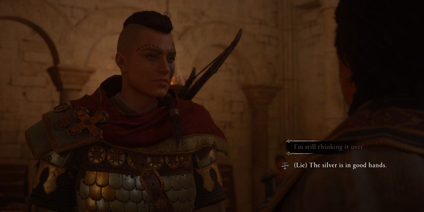 The choice of who gets the silver in Assassin's Creed Valhalla