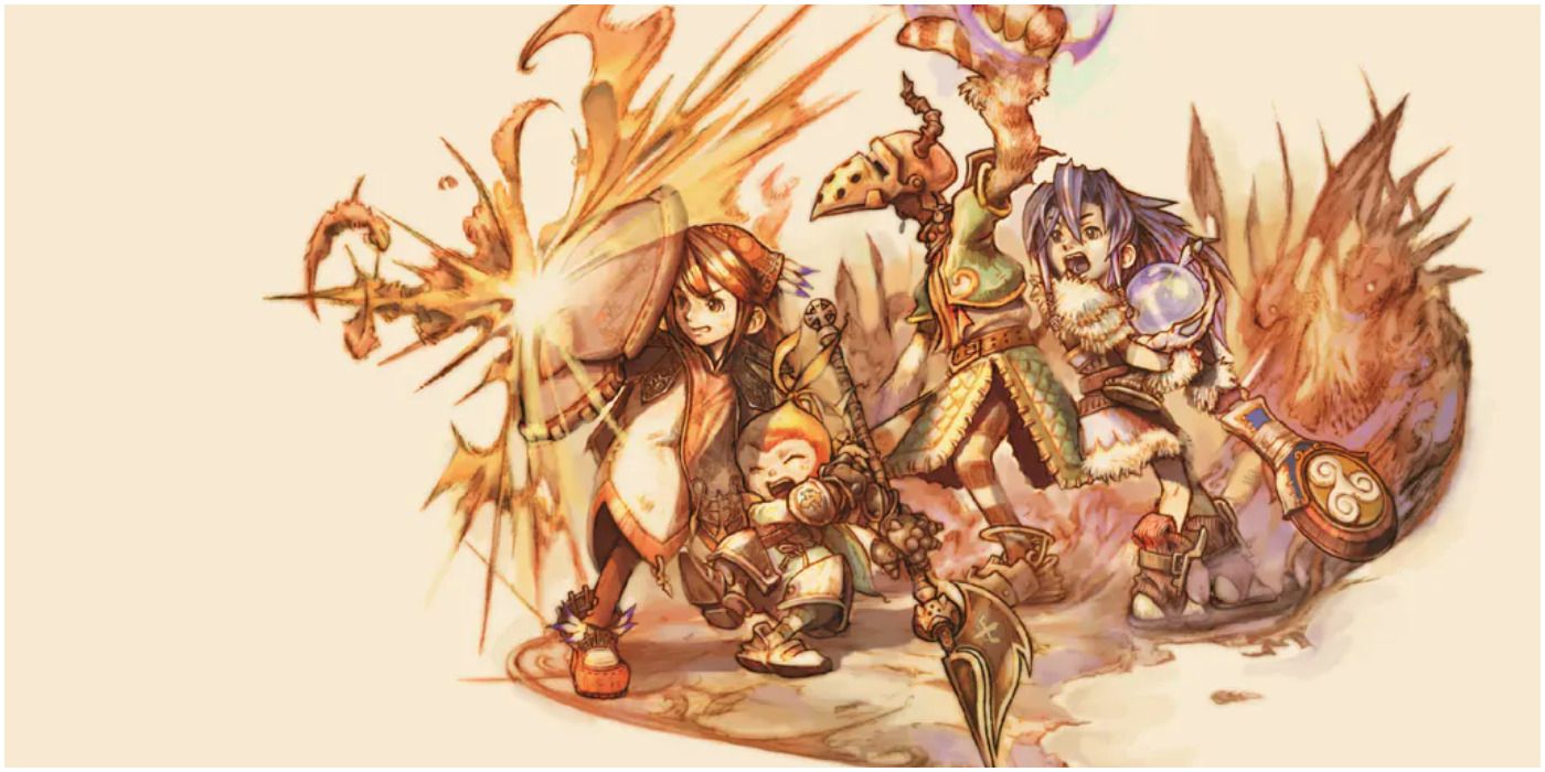 Final Fantasy Crystal Chronicles promo art