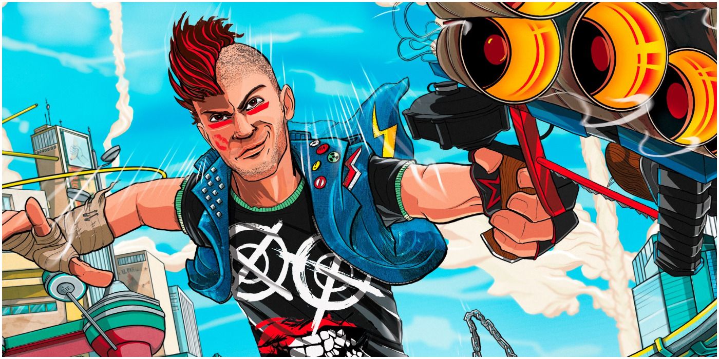 Sunset Overdrive promo art