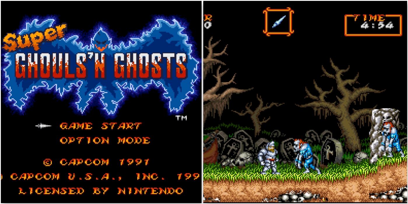 Super Ghouls ’N Ghosts promo art