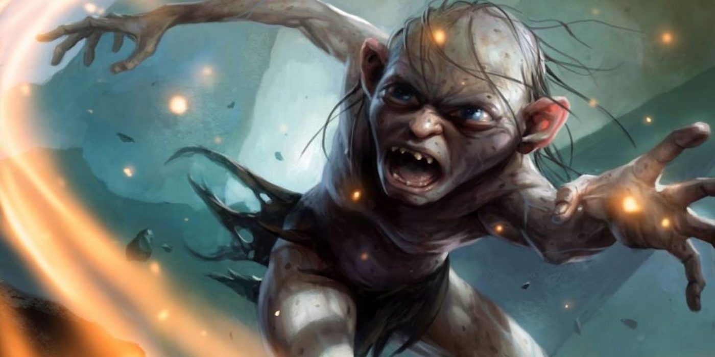 The Lord of the Rings Gollum promo art