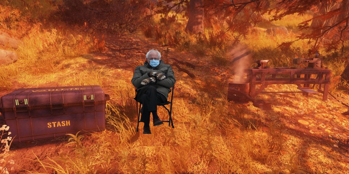 A Bernie Chair Meme