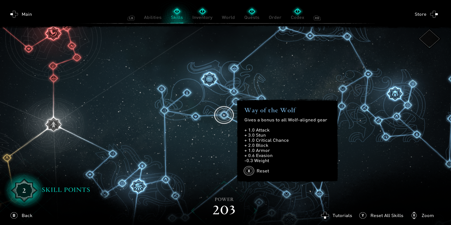 AC Valhalla Wolf Tree