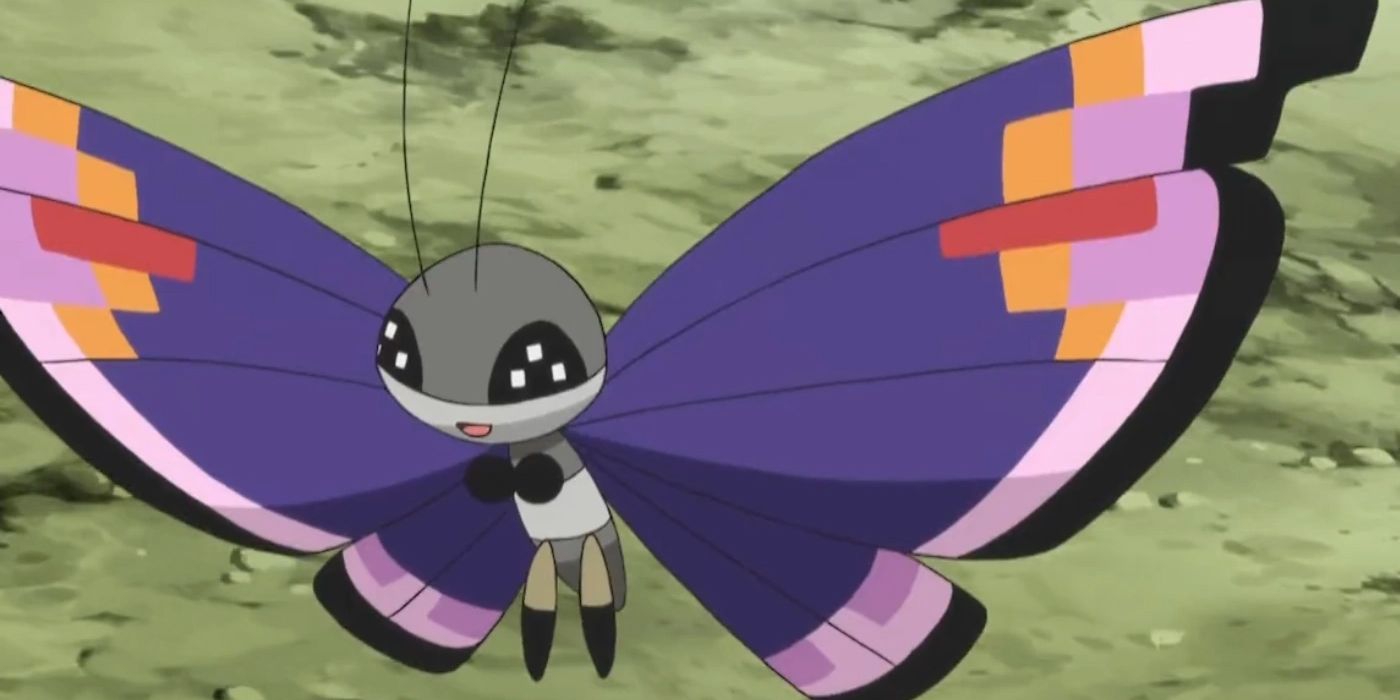 Vivillon in the Pokemon anime.
