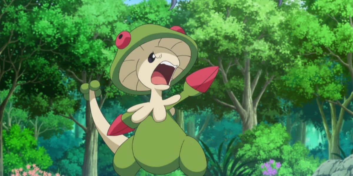 Breloom Angry, Pokemon Anime