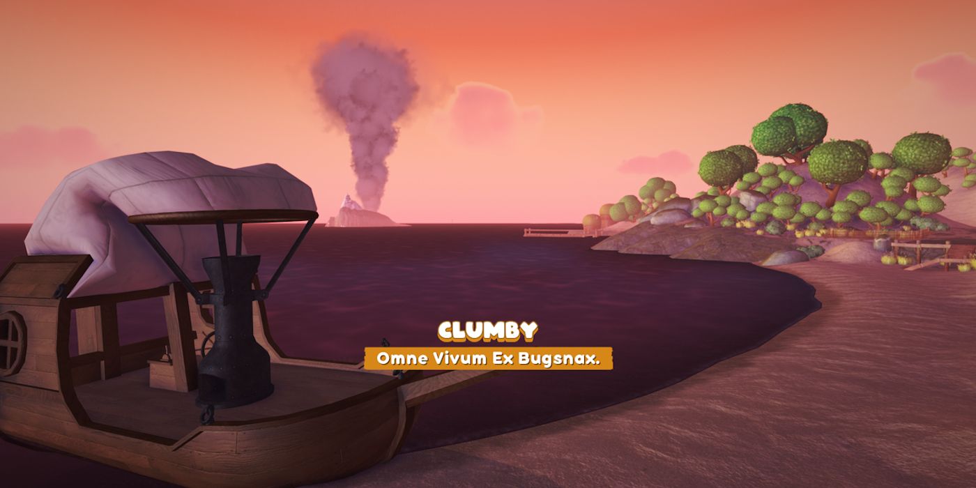 Bugsnax ending credits stinger copy