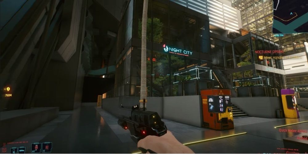 Cyberpunk 2077 Night City Center For Behavioral Health Front
