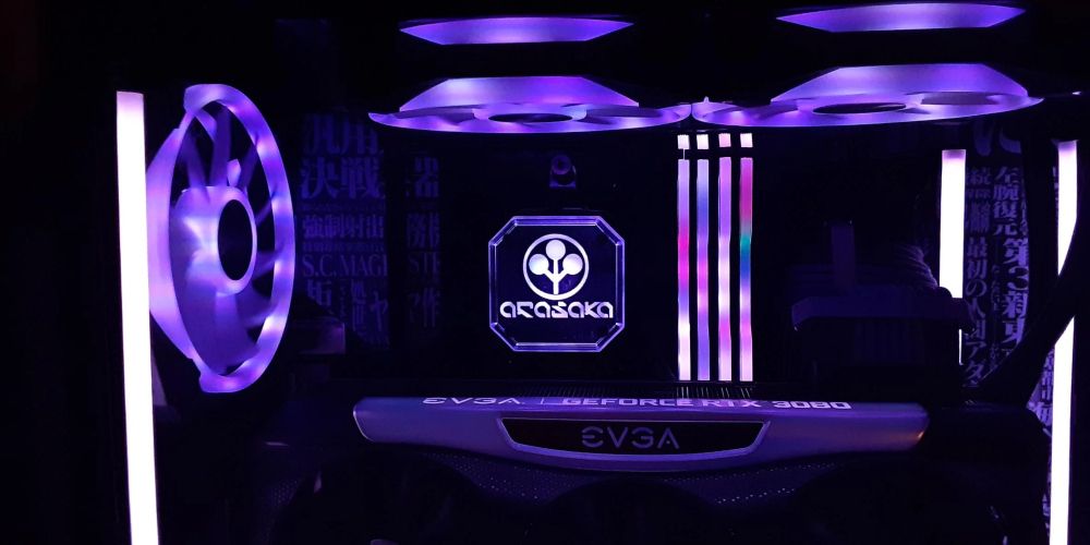 Arasaka tech PC setup