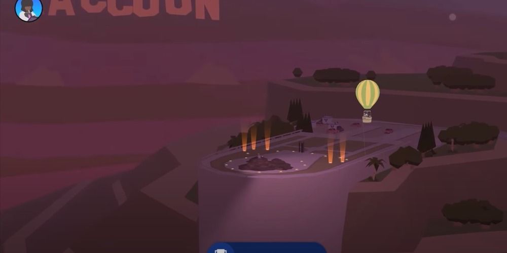 Aftermath of the boss fight in Donut County