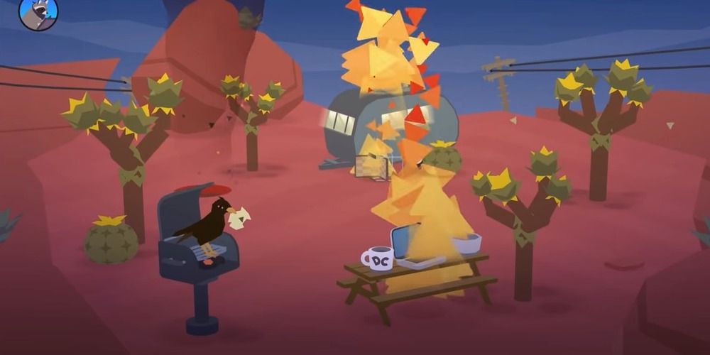 Setting fire to a trailer in Donut County