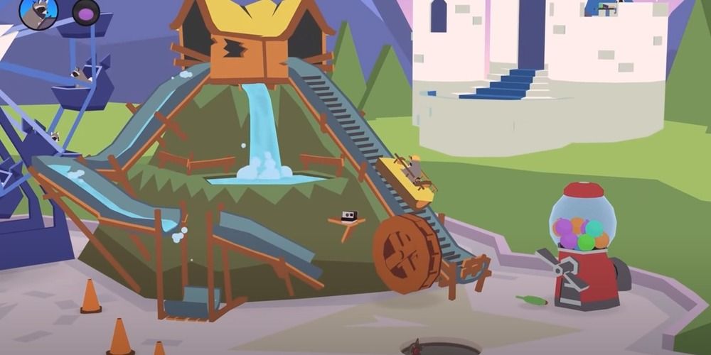 Destroying the Racoon Lagoon in Donut County