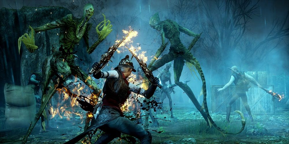 Dragon Age Inquisition battle scene