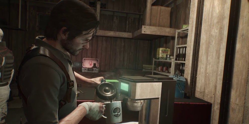 Evil Within 2 coffee