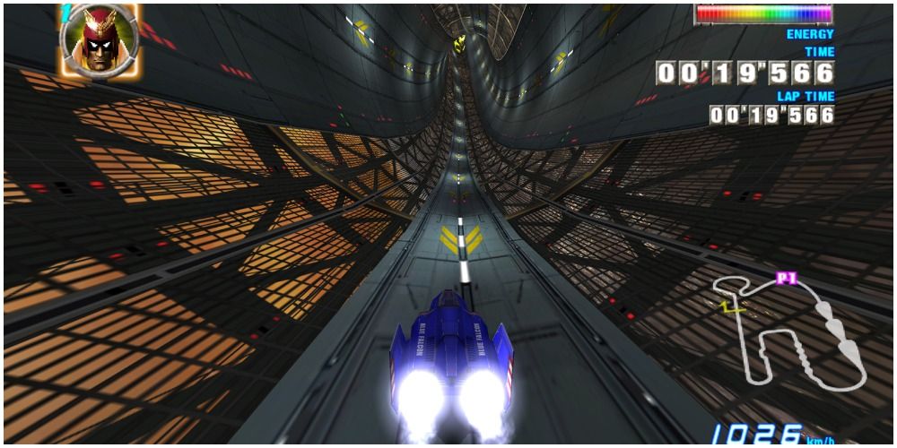 F-Zero GX with Captain Falcon
