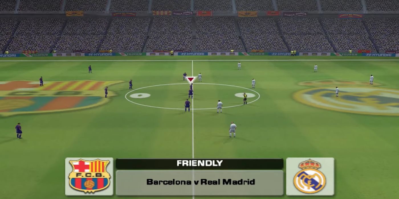 Screenshot FIFA 2003 Barcelona vs Real Madrid Game