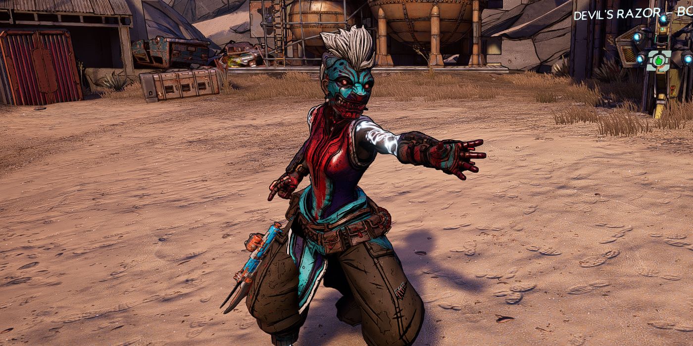 Borderlands 3: Amara Using Her &quot;Grasp&quot; Animation