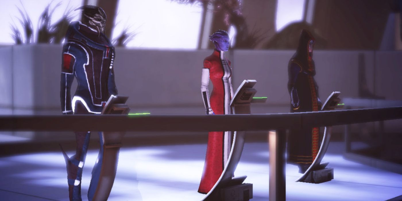 The Citadel Council in ME1
