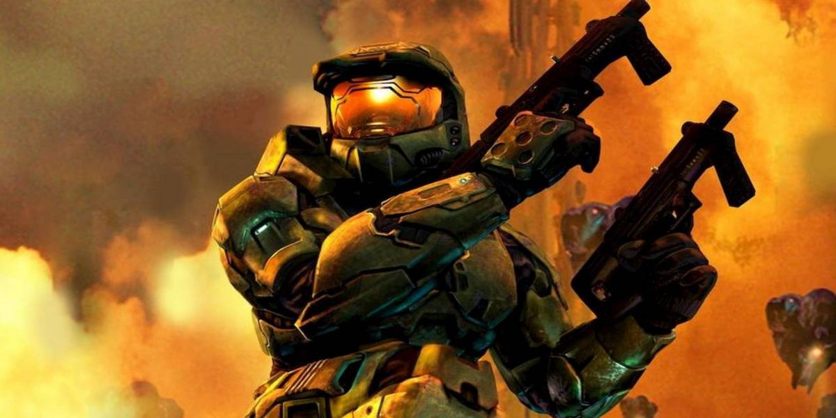 Halo 2's Master Chief cropped from the cover art