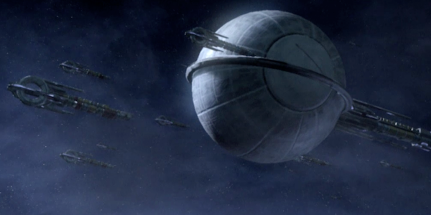 The Migrant Fleet, as seen in ME2