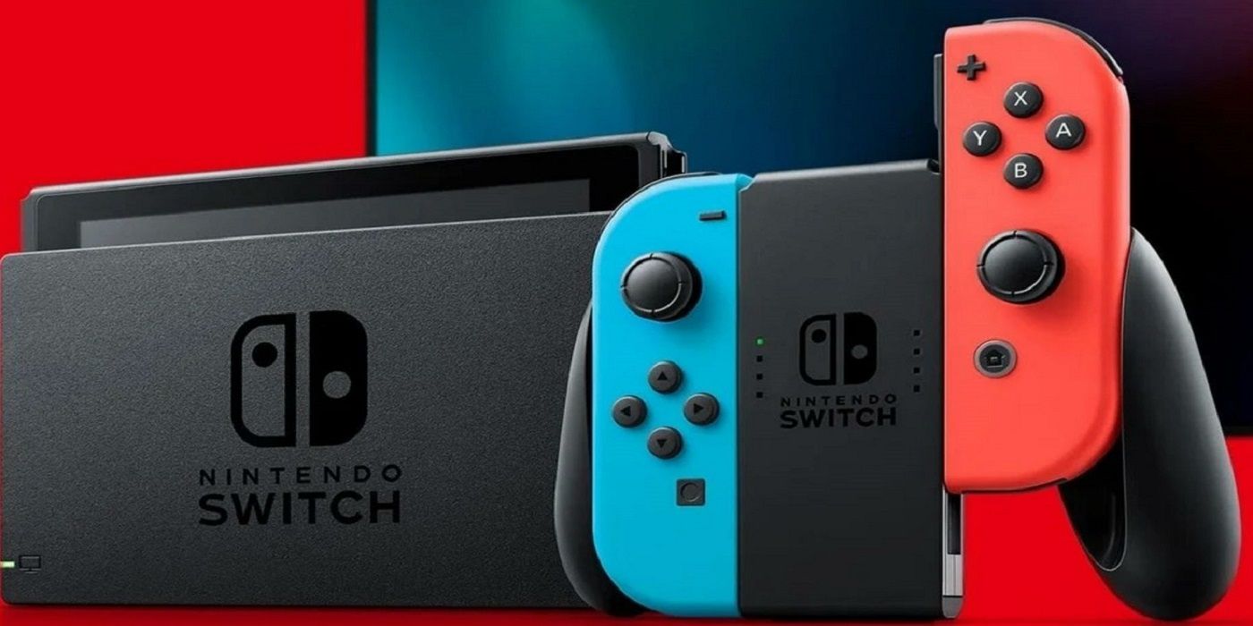 Promotional image of Nintendo Switch with television