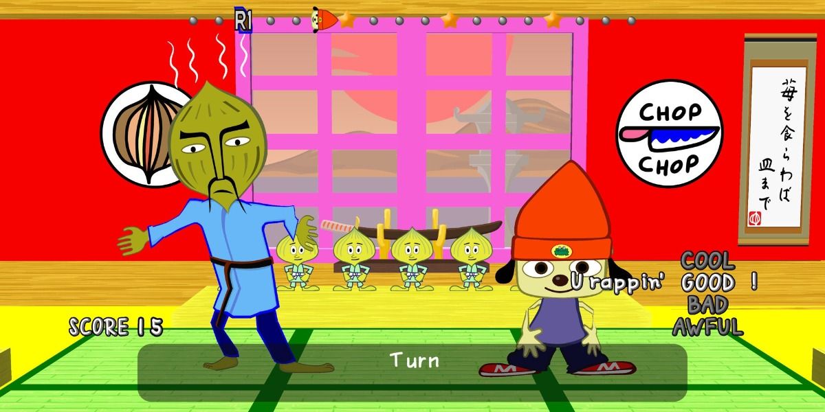 Parappa the Rapper gameplay