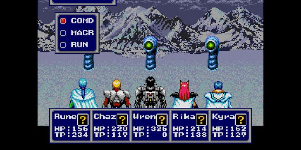 Phantasy Star 4 a large battle ensues