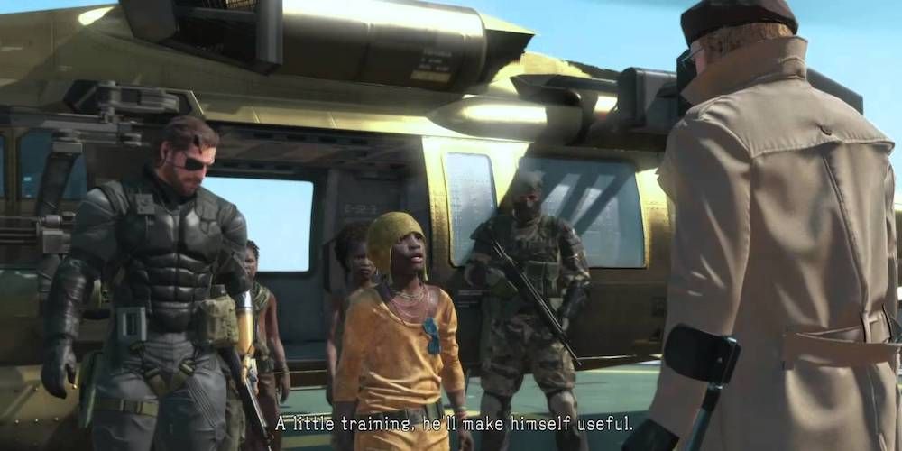 Phantom Pain child soldiers