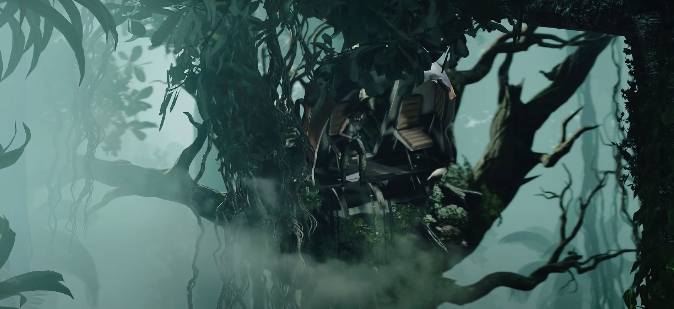 plane crash from Shadow of the Tomb Raider