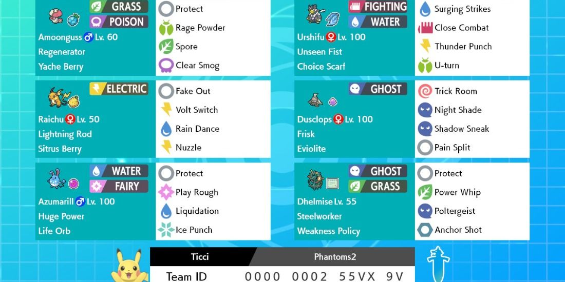 The Cuddly And Deadly Rental Battle Team for Pokemon Sword & Shield