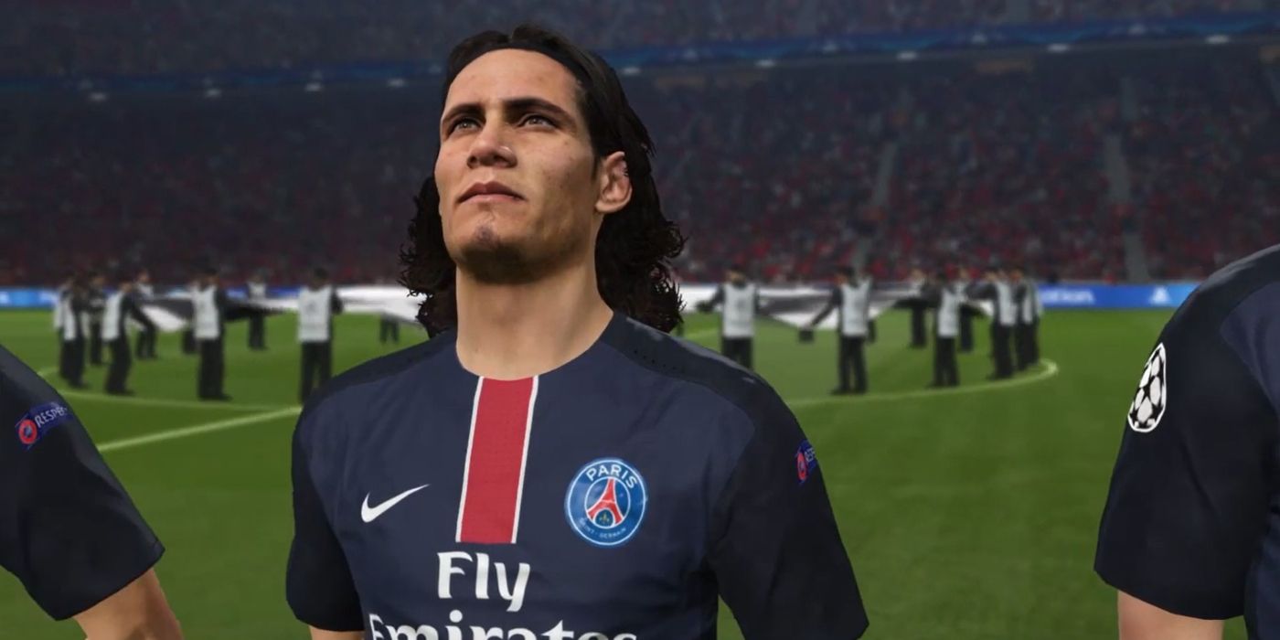 Screenshot Pro Evolution Soccer 2016 Cavani Before A Game