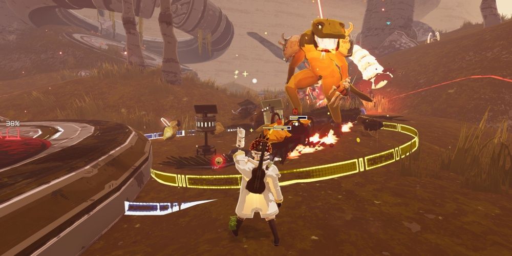 Risk Of Rain 2 Captain Using Hacking Probe
