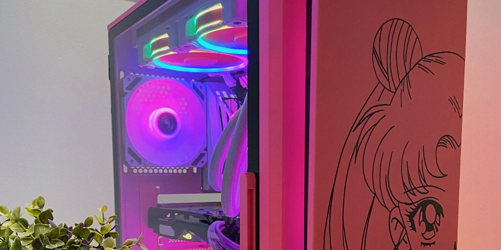 Sailor Moon PC setup