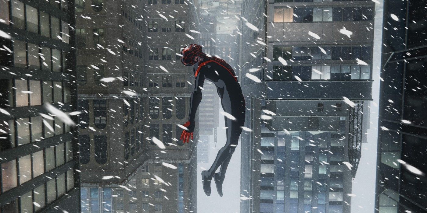 snow miles morales