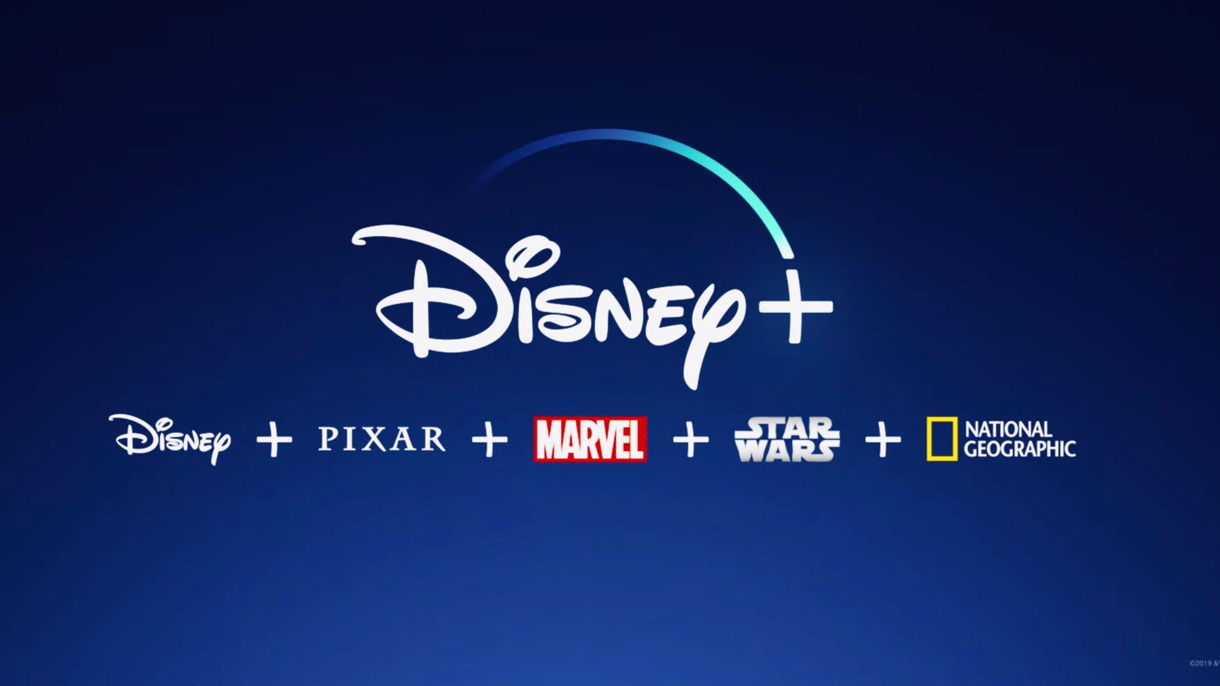 image of Disney+ logo and other included services