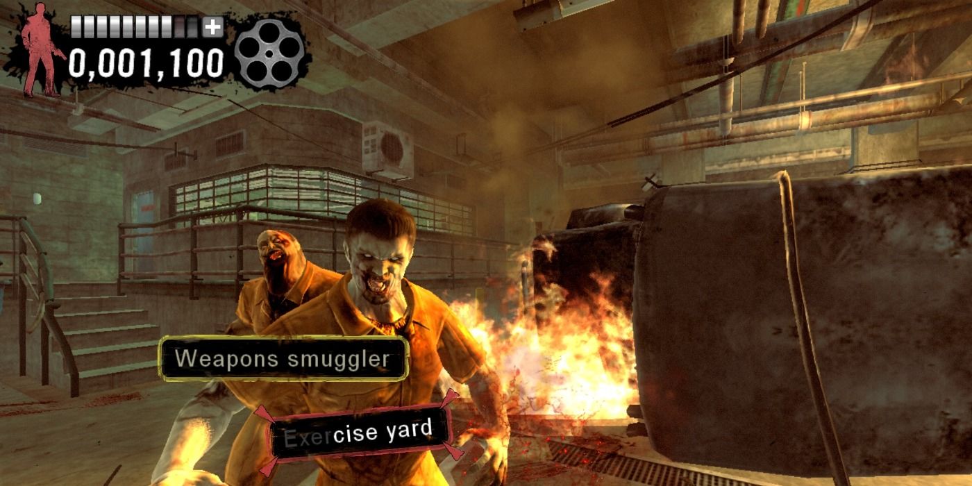 Typing of the Dead Overkill typing combat gameplay versus zombie enemies