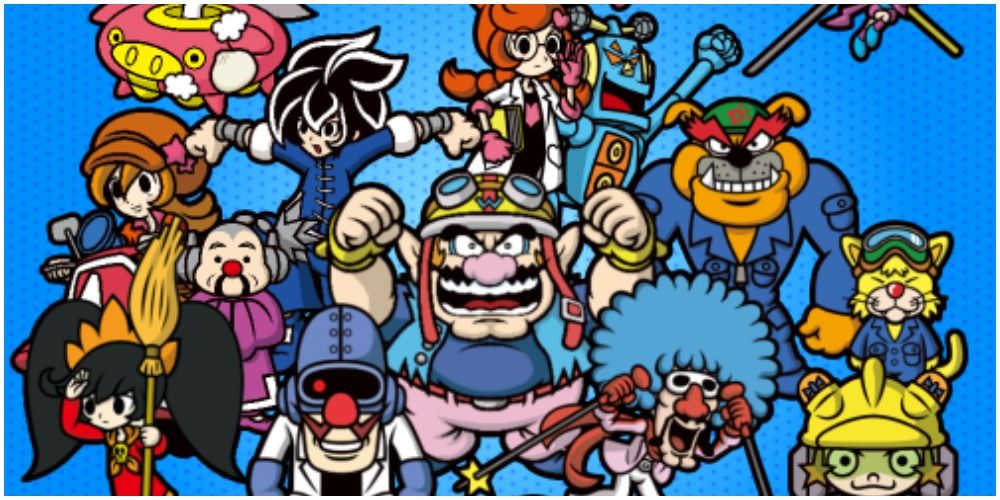 WarioWare Wario and his crew