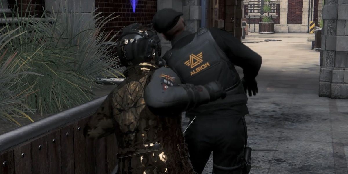 Hitting an Albion member in Watch Dogs: Legion