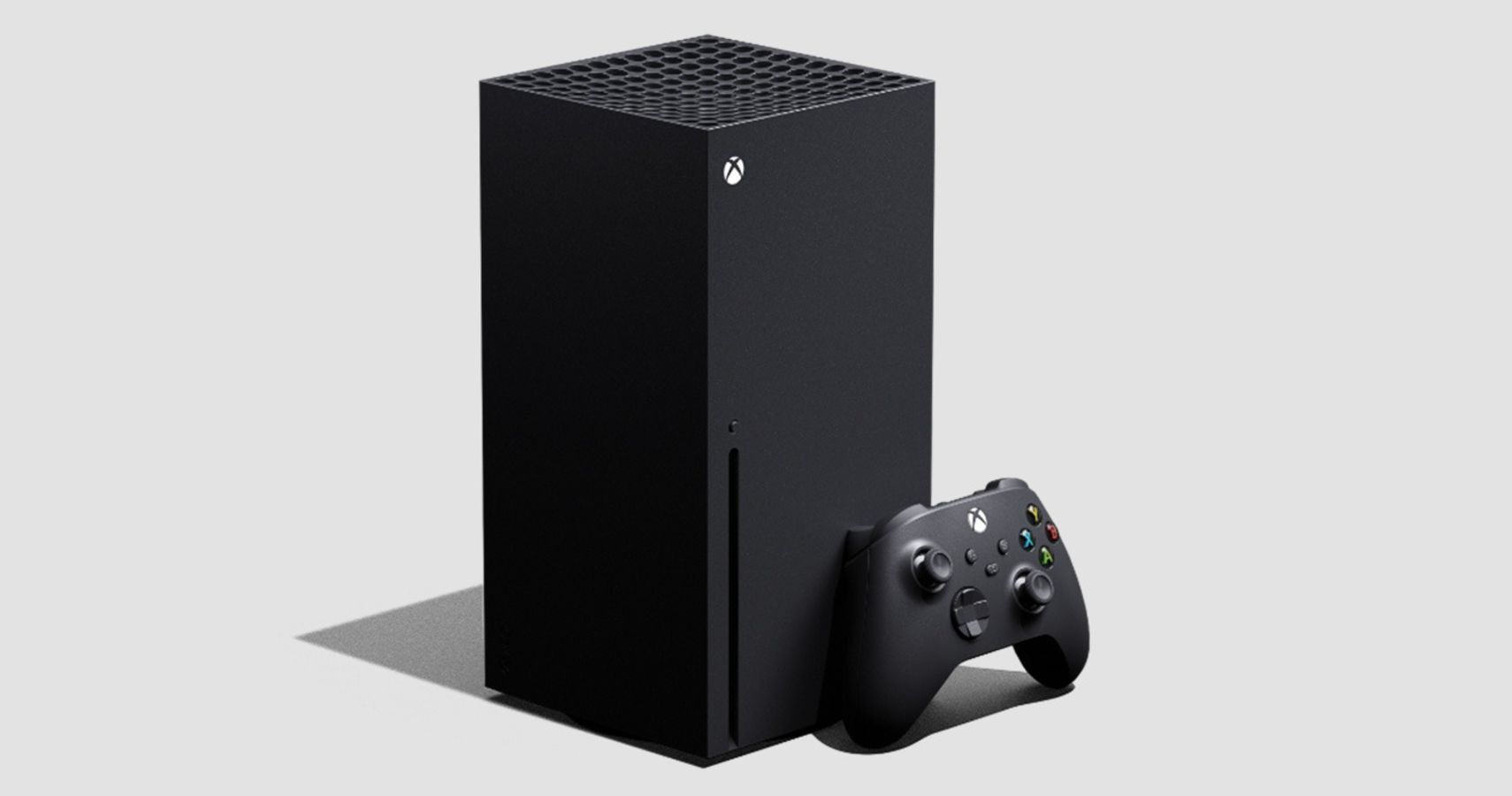 Xbox Series X standing up
