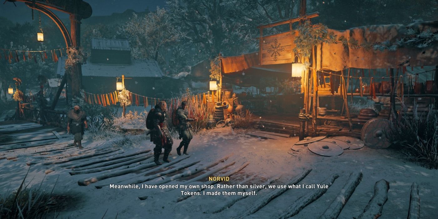 Yule Festival tokens in Assassin's Creed Valhalla
