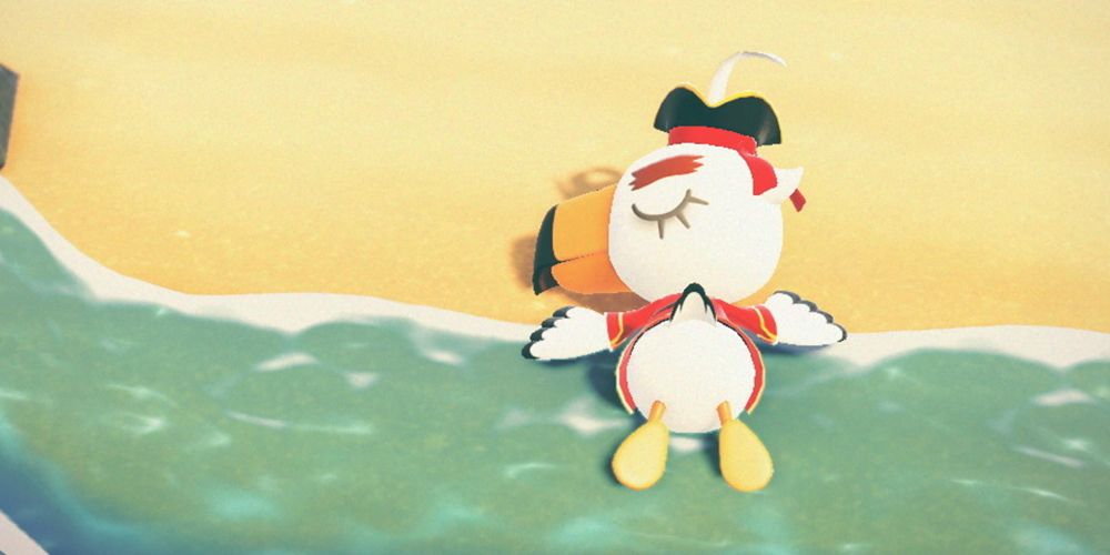 Pirate Gulliver in Animal Crossing: New Horizons