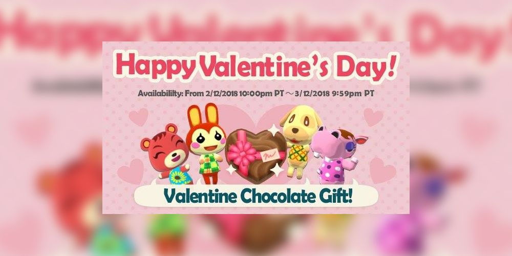 Valentine's Day in previous Animal Crossing games