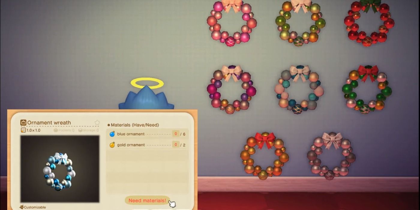 Ornament Wreath in Animal Crossing: New Horizons