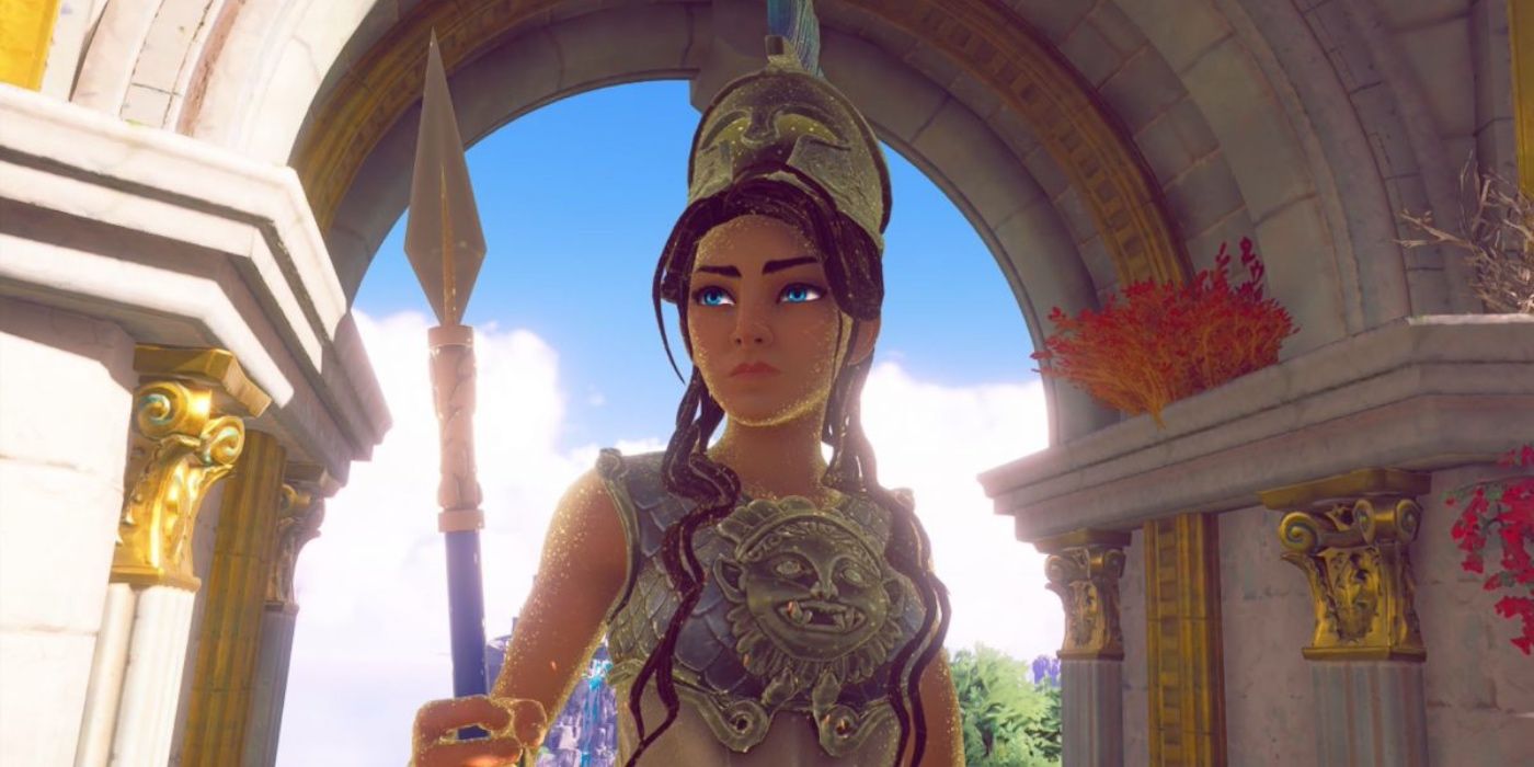 Athena from Immortal Fenyx Rising.